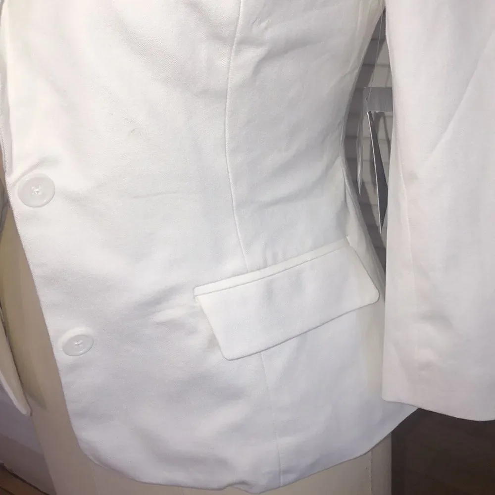 BP Crisp look 👀 Stretch spandex cotton jacket Pockets Bright White Xtra buttons